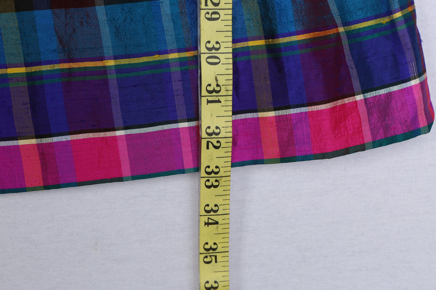 Vintage Women Metallic Plaid Casual Dress