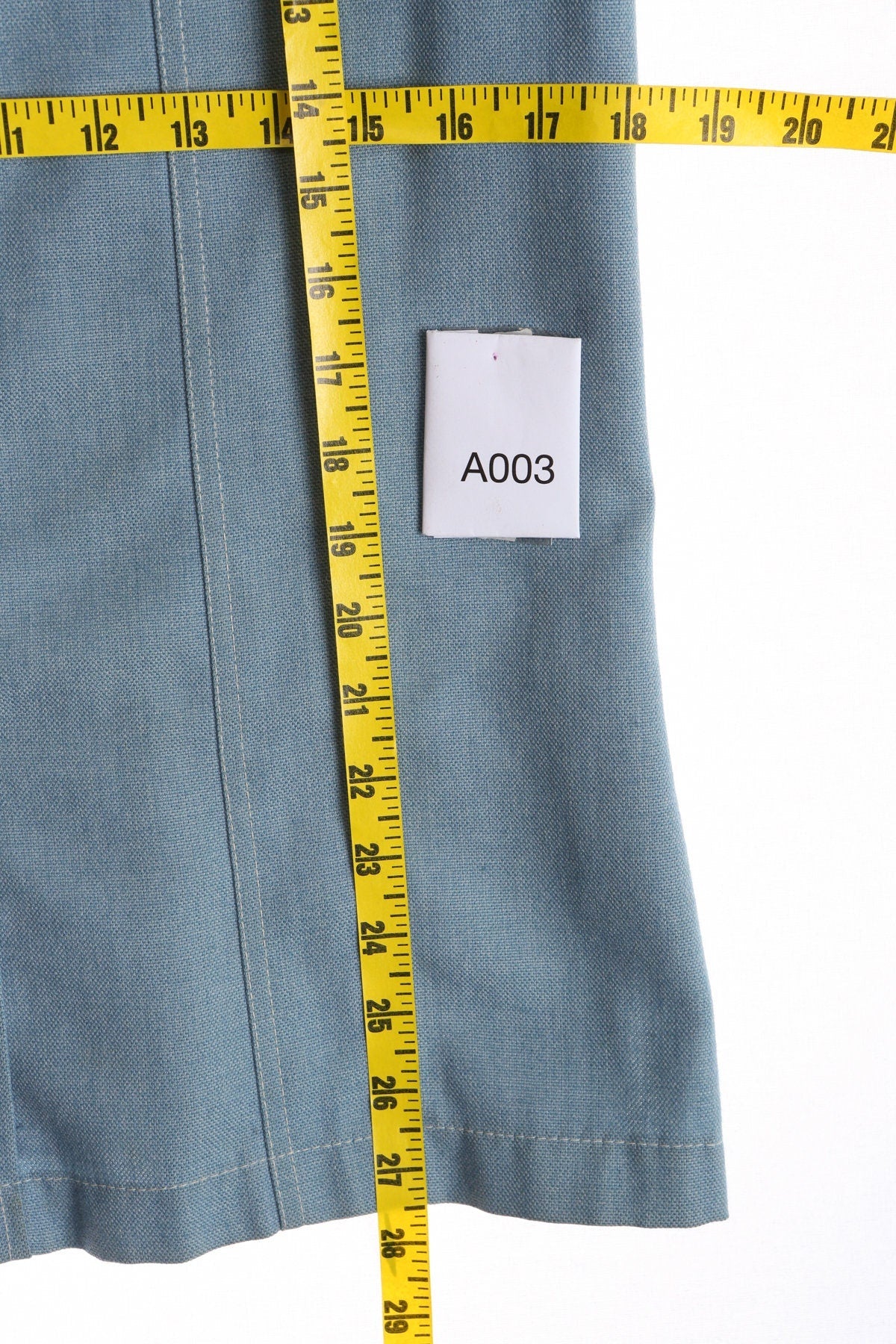 70's Men Lee Blue Casual Shirt