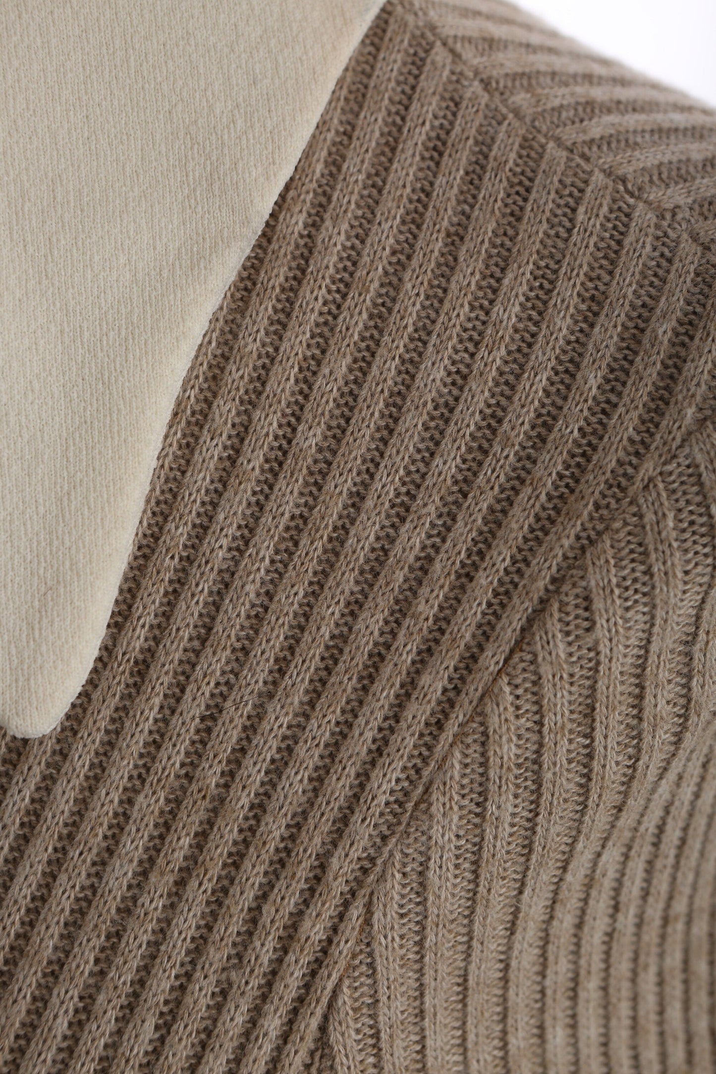 1970s Dress / Long Sleeve / Plaid Skirt / Collared