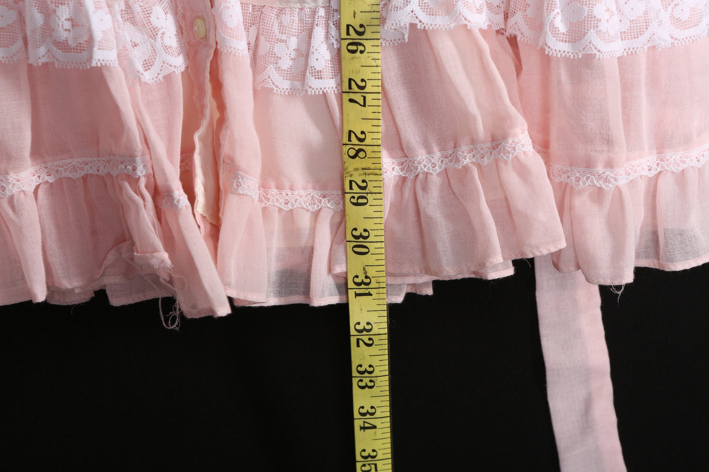 Vintage Gunne Sax Dress / Made in USA / Vintage Size 8 / Pink / Long Sleeve / Waist Belt