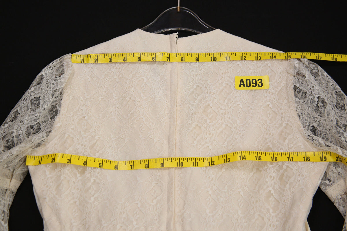 Vintage Prairie Long Sleeve Summer Boho Dress by Candi Jones - Estimated Era 1970's - 1980's