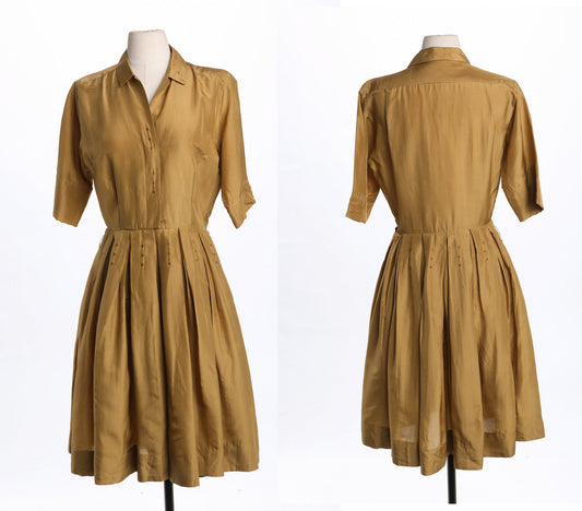1950s Dress / Evening / Casual / Short Sleeve