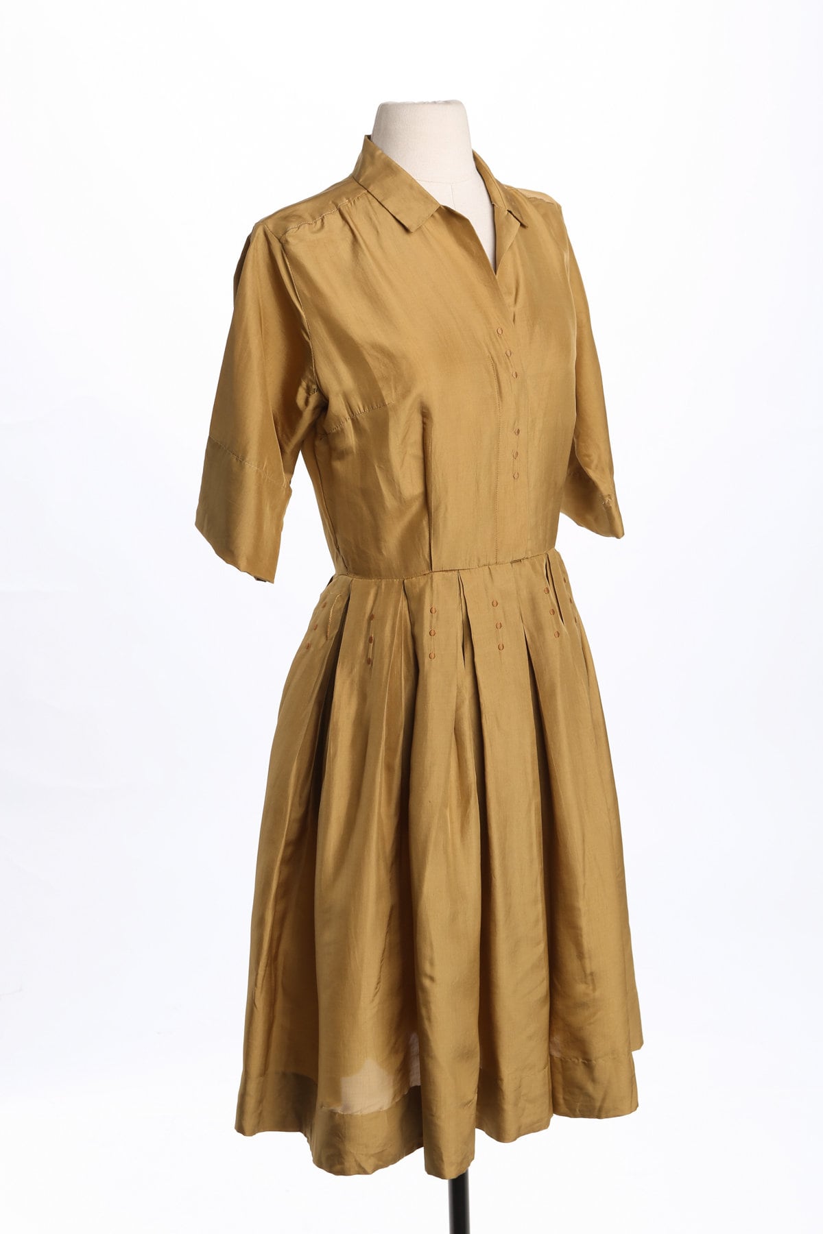 1950s Dress / Evening / Casual / Short Sleeve