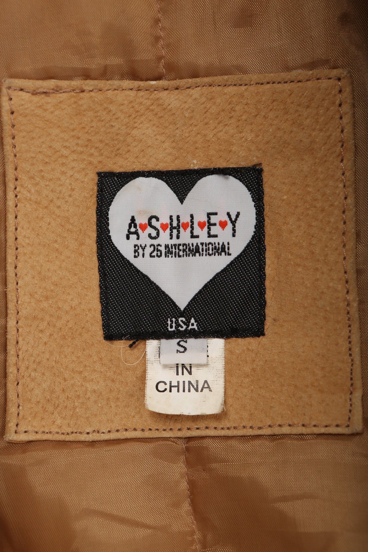 Women's High Waist Suede Jacket with Faux Fur Seam - Y2K
