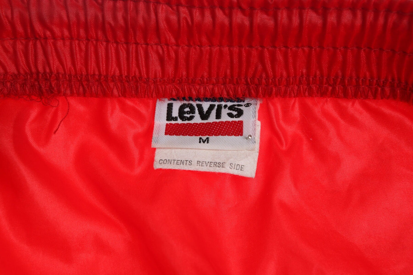 Levi's Nylon Pants / Windbreaker / Nylon / 1970s / Red
