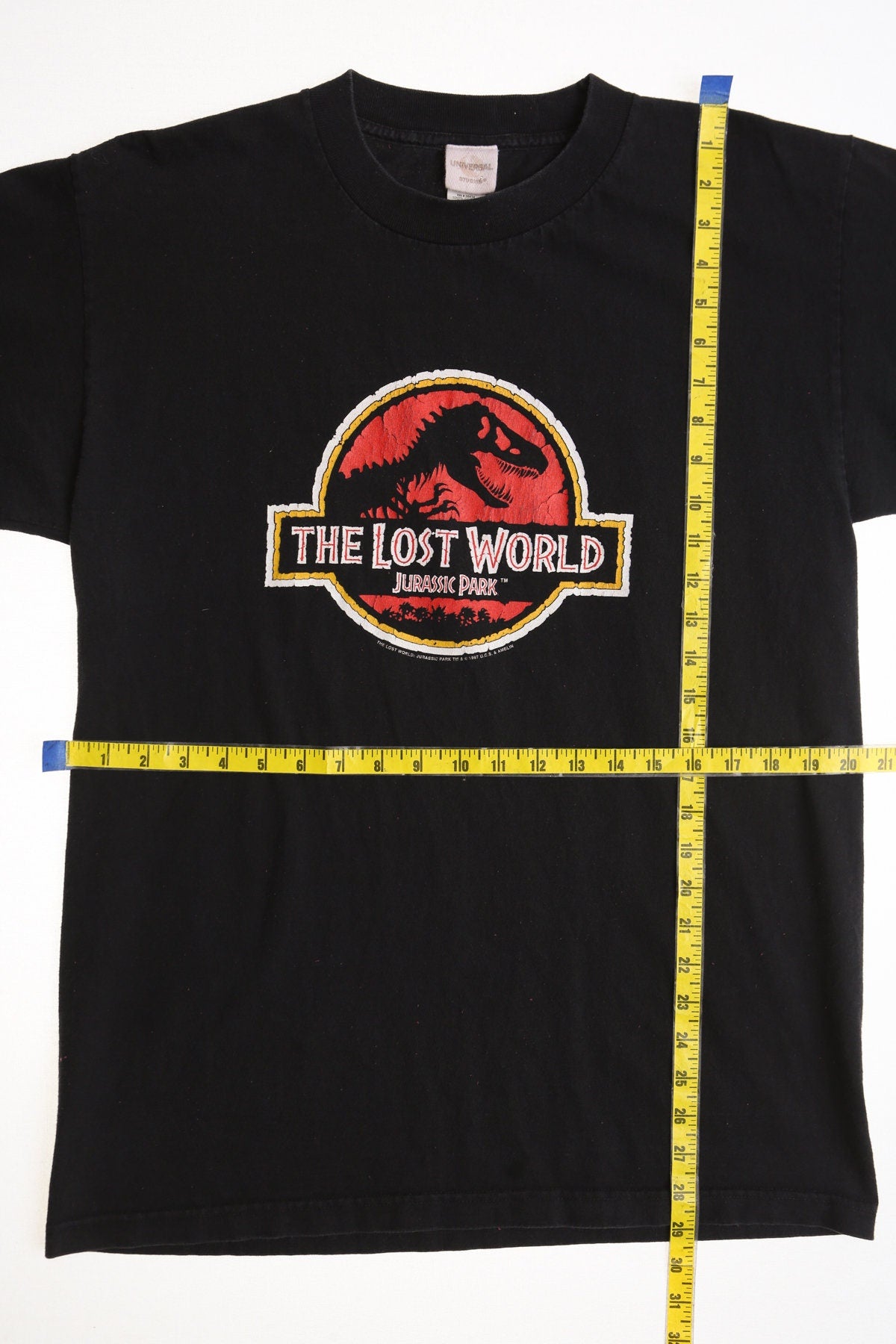 The Lost World Graphic Shirt Jurassic Park Something Has Survided