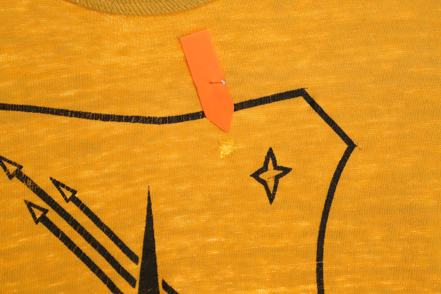 Vintage Military Yellow Graphic Shirt - Officer Training School