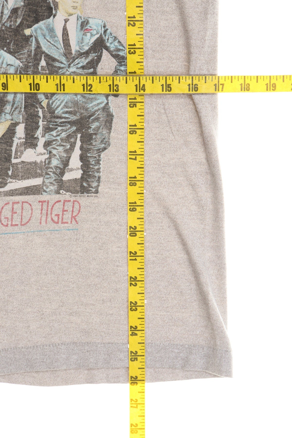 1984 USA Tour Duran Duran Graphic Shirt - Seven and The Raged Tiger