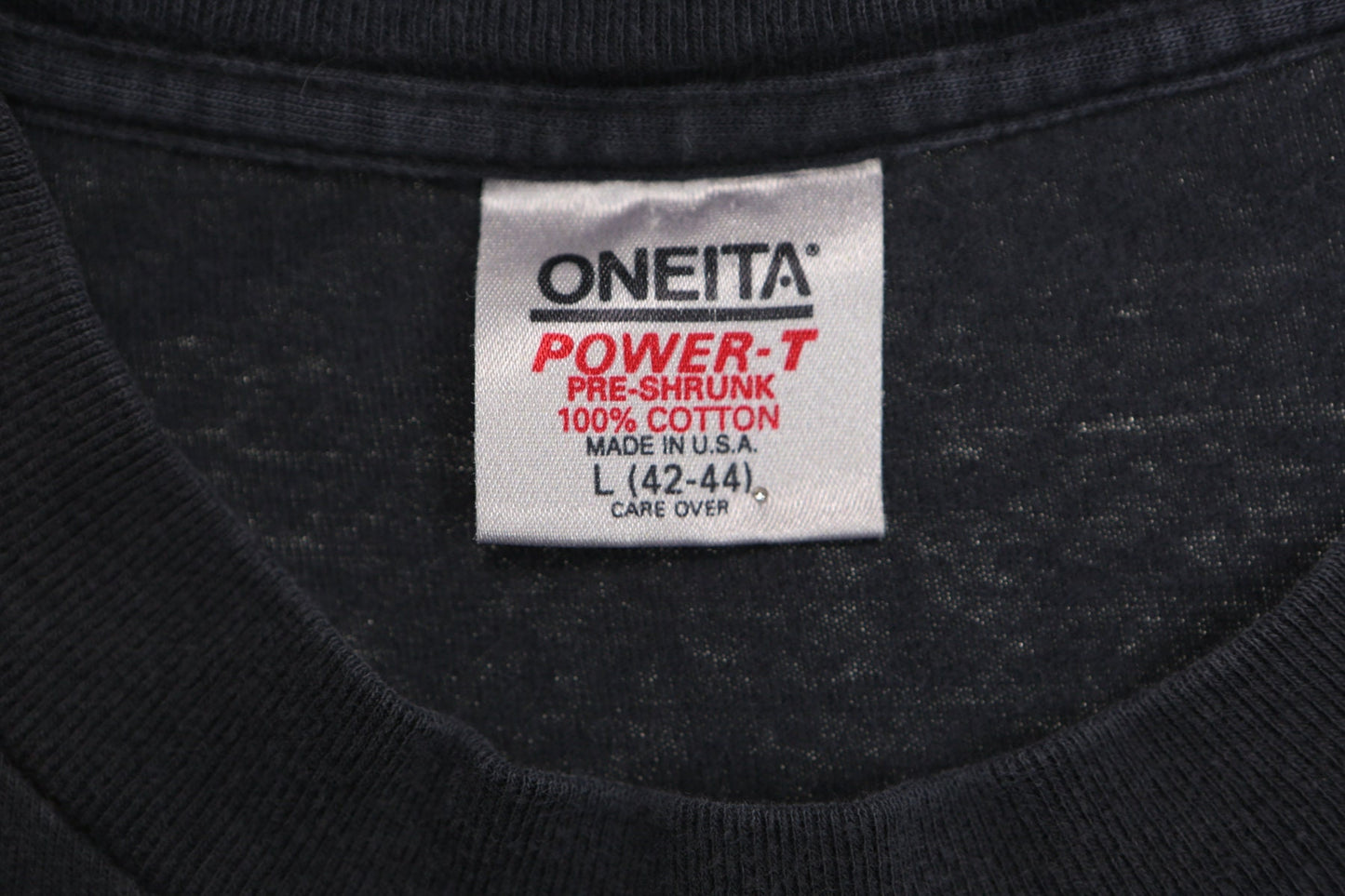 Vintage Black Graphic T-shirt - Super Cruiser Aircraft