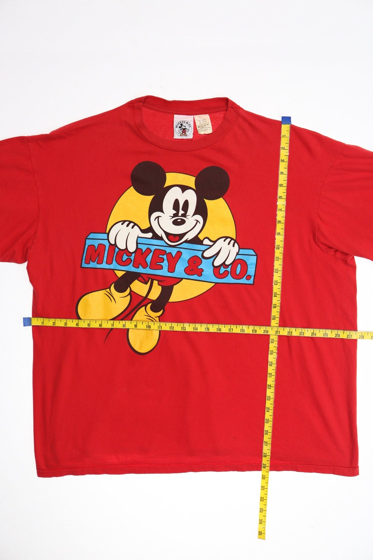 Mickey Mouse Red Graphic T-shirt