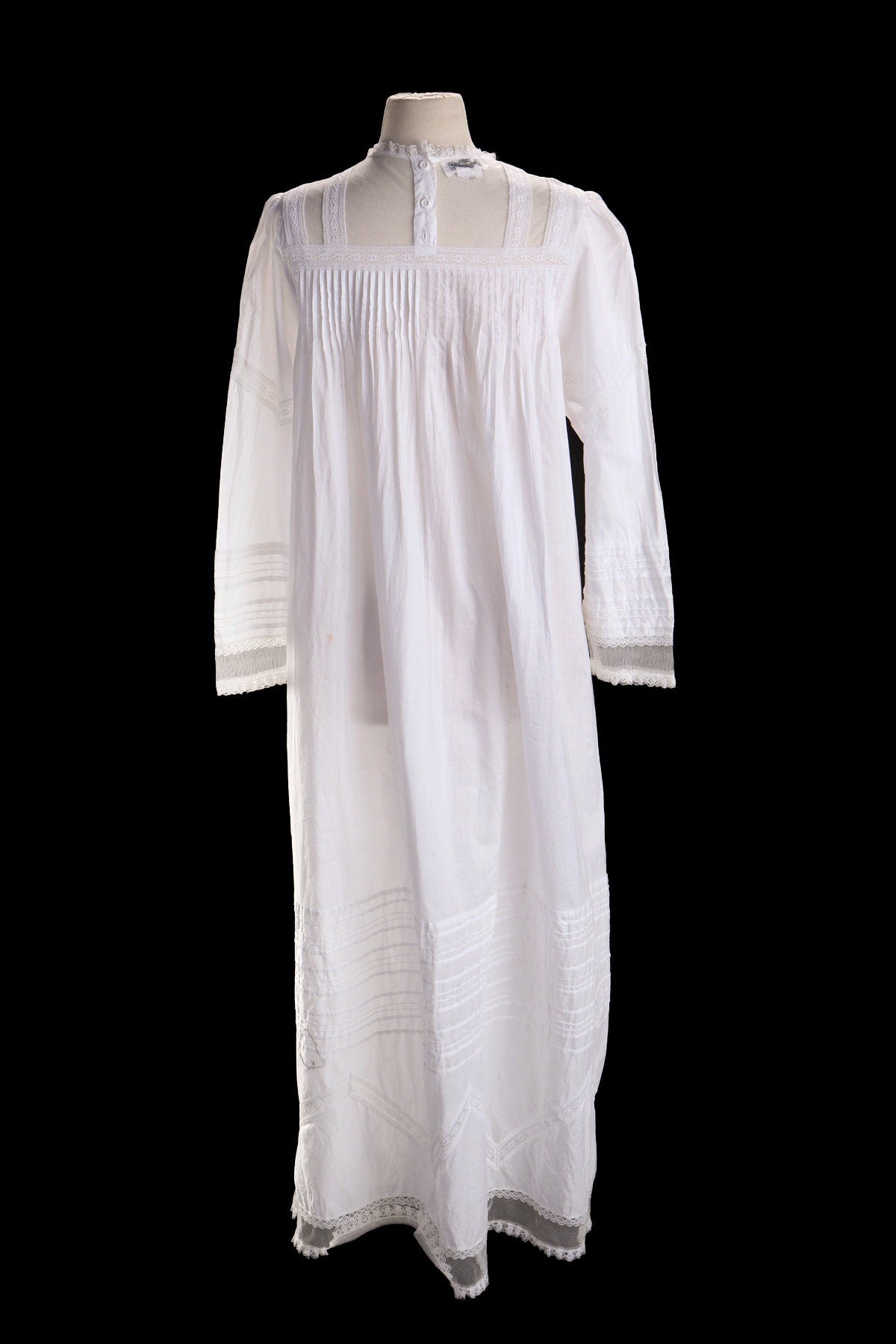 Vintage Women White Nightgown Dress