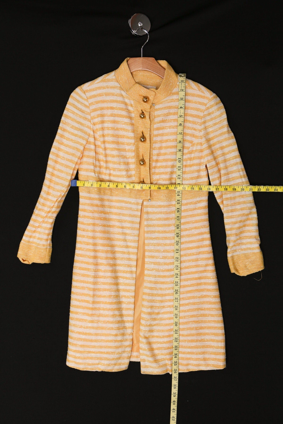 70's yellow Polyester Casual Dress