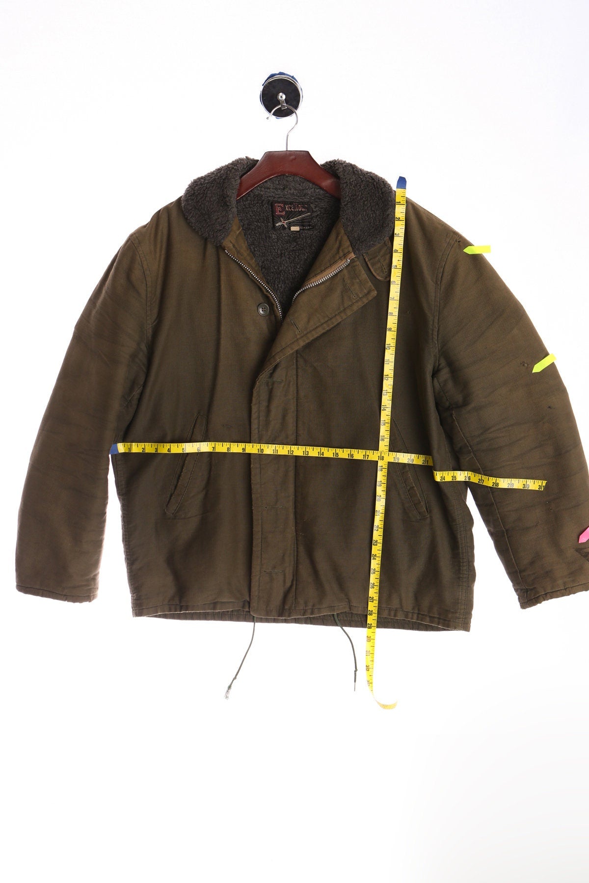 Excalibur Vintage Canvas Sherpa Jacket - Era ( 50's - 60's )