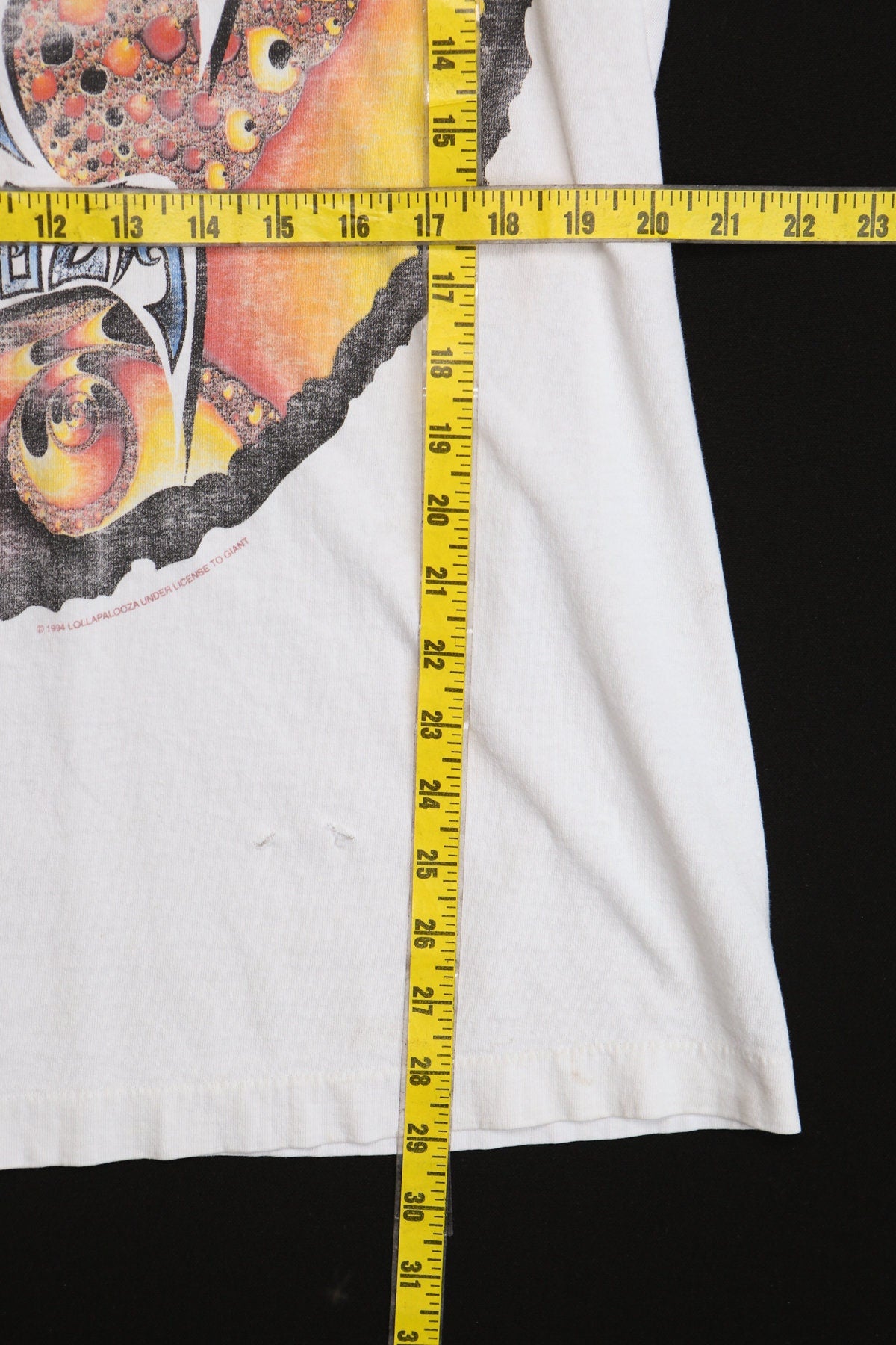1994 Lollapalooza Music Fest Graphic T-shirt