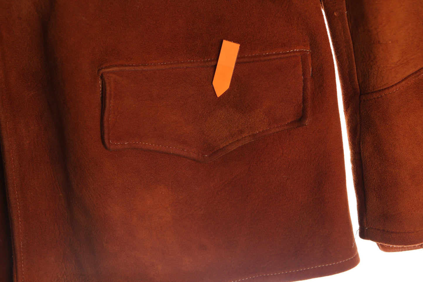 Vintage Men Fringe Leather Western Jacket