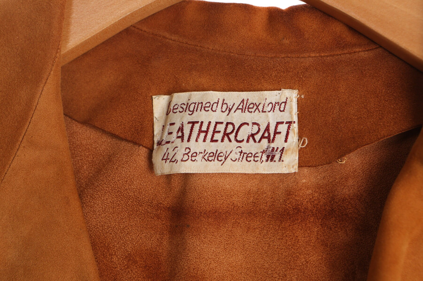 Vintage Women Tan Suede Top