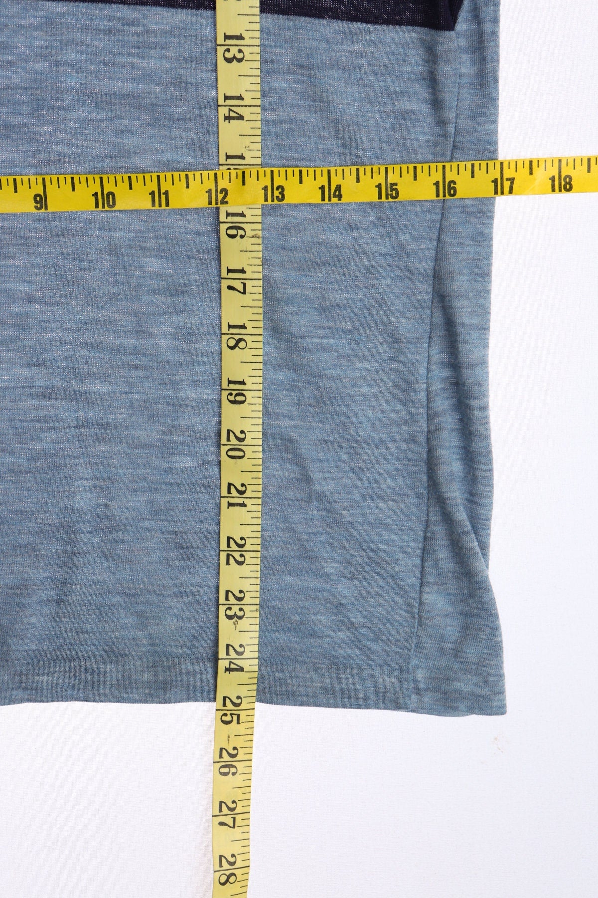 Vintage Men Light Blue Polo Shirt