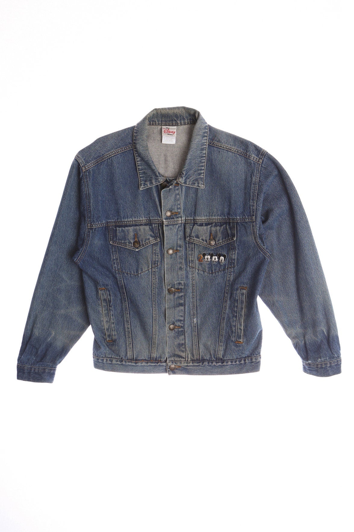 Y2K Mickey Mouse Denim Jacket