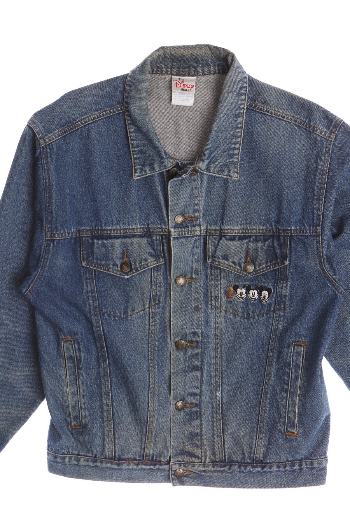 Y2K Mickey Mouse Denim Jacket