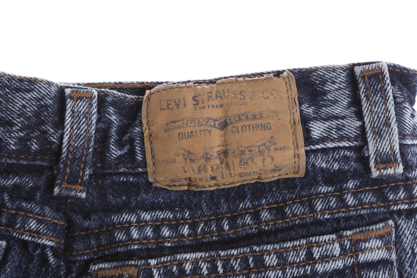 Vintage Levi's Stonewashed Denim Skirt