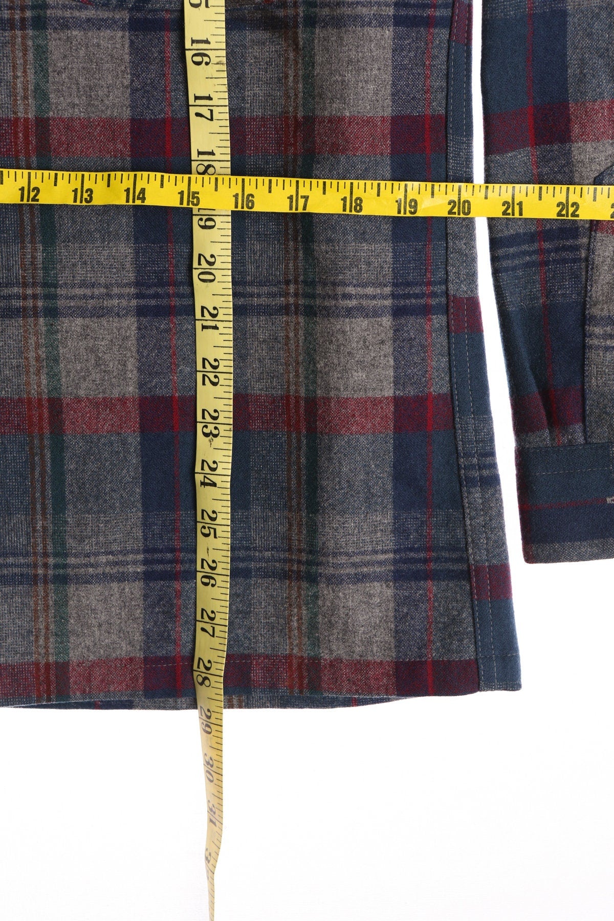 Men's Gray Plaid Pendleton Shirt