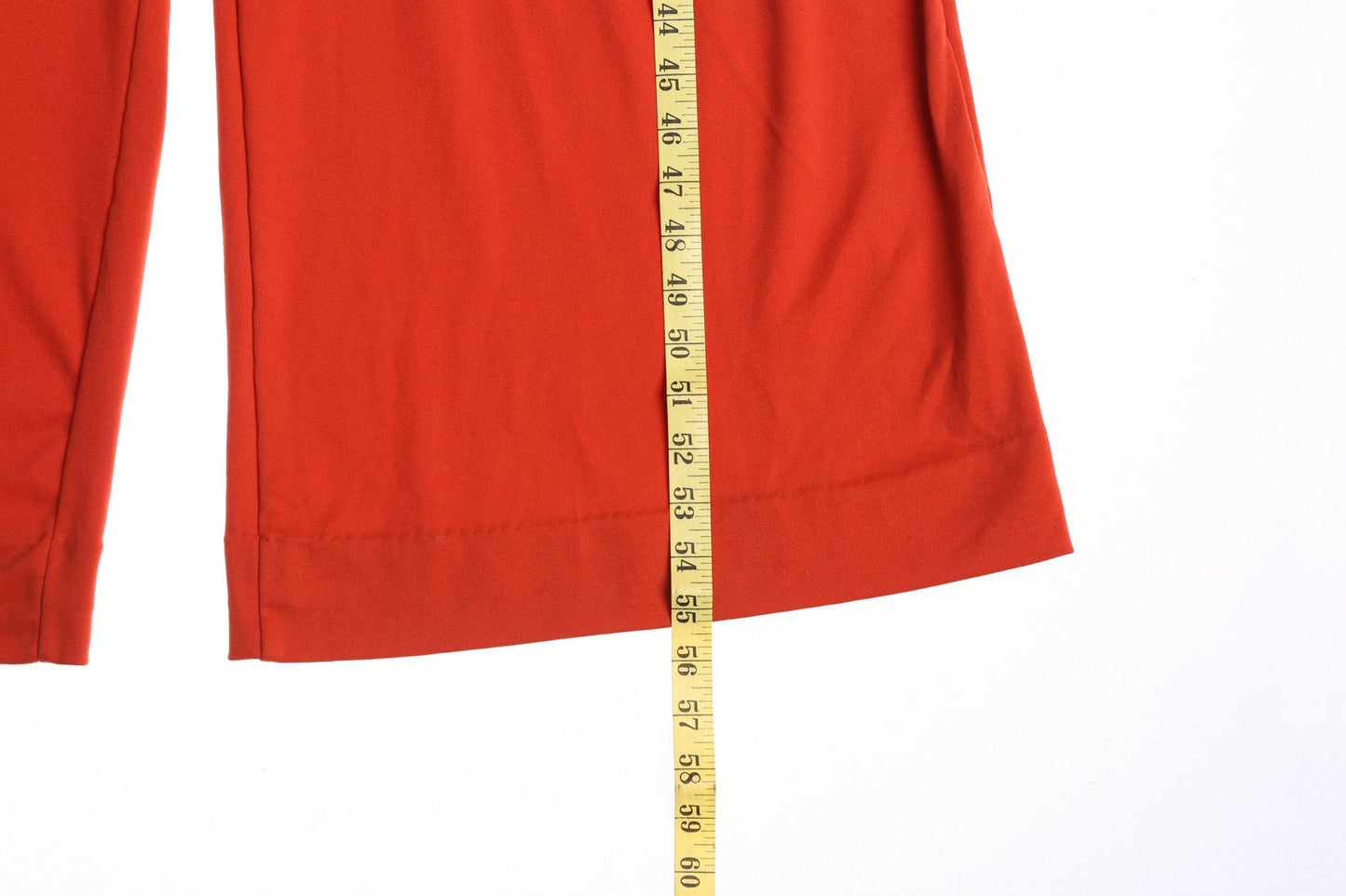 70's Red Jumpsuit with Waist Belt