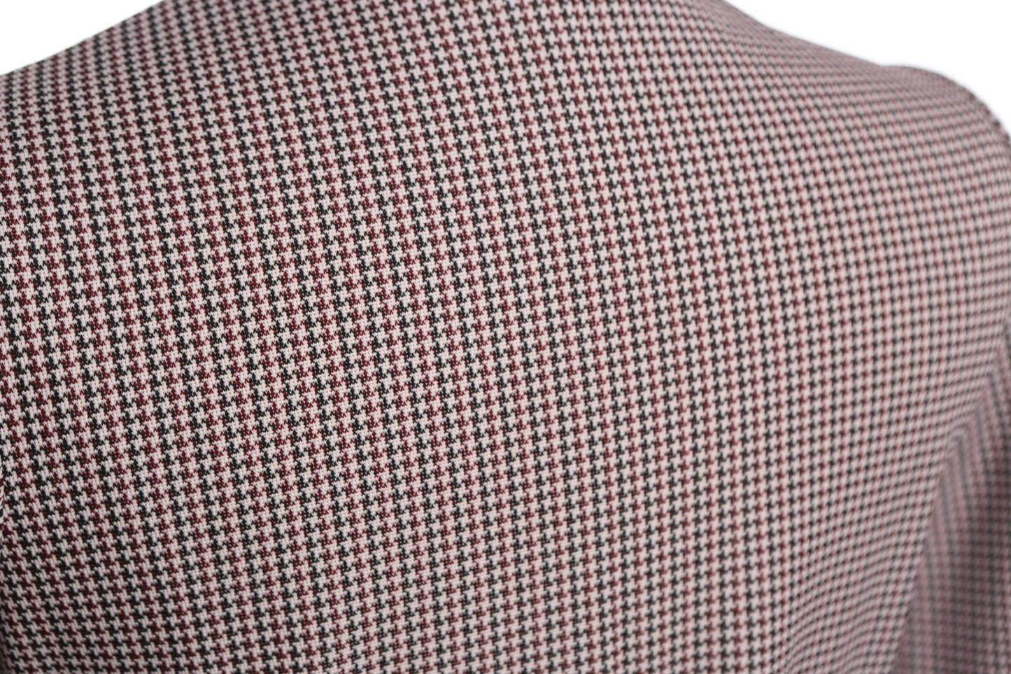 70's Women Brown Plaid Mod Long Sleeve Dress with Waist Belt