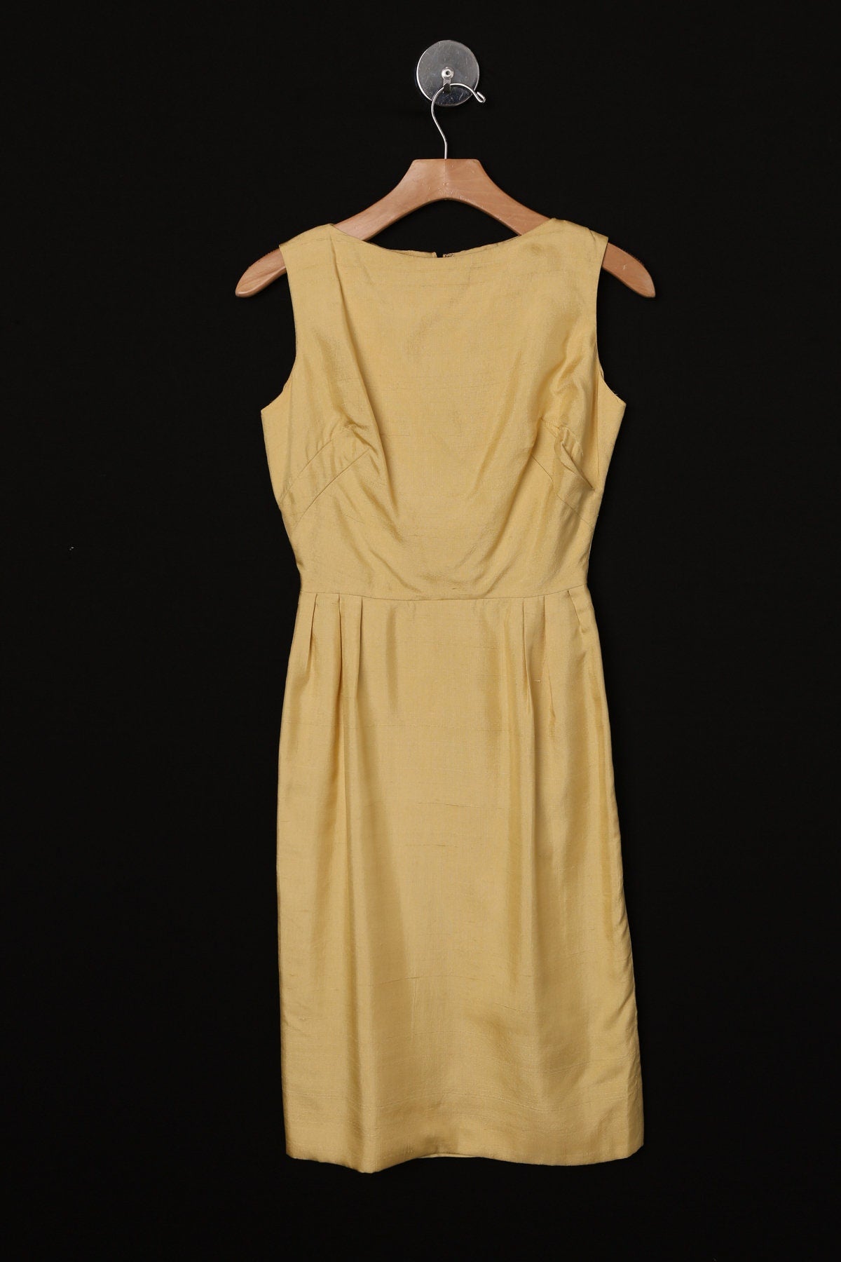 Vintage Yellow Evening Dress - Era 50's - 60's