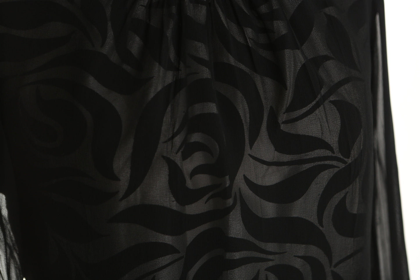 Women 60's sheer black mod casual dress cocktail shift fashion