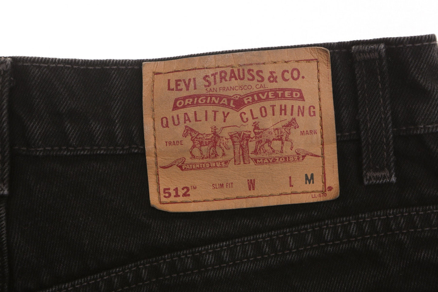 512 levi's jeans denim high waist pant black 90's mommy high water slim straight leg