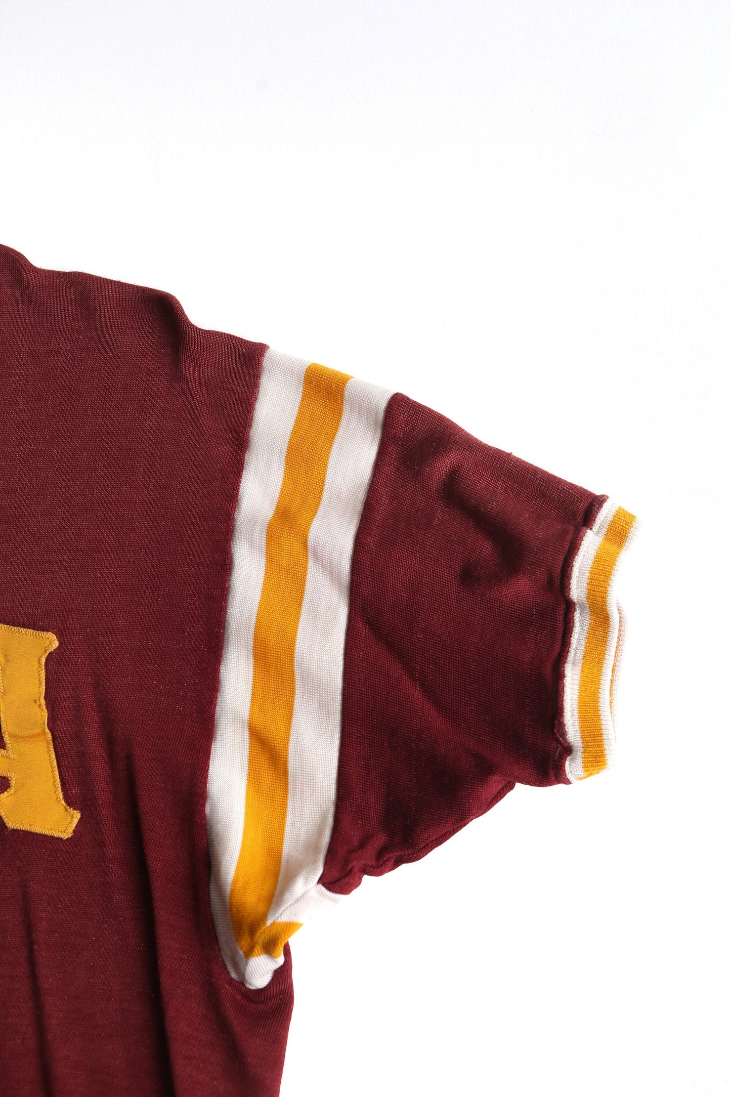 Vintage football jersey varisity t-shirt nka red 50's 60's