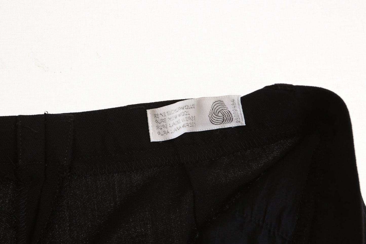 Escada women black pants high waist 36 size casual y2k