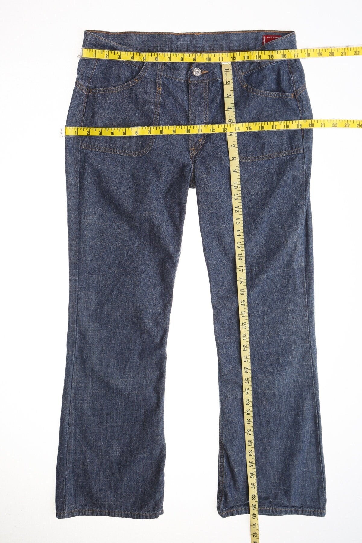 Y2k pants women bell bottom cotton 12 m levi's girls
