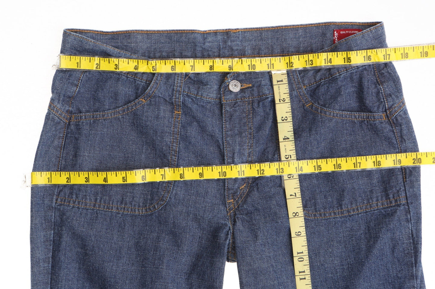 Y2k pants women bell bottom cotton 12 m levi's girls