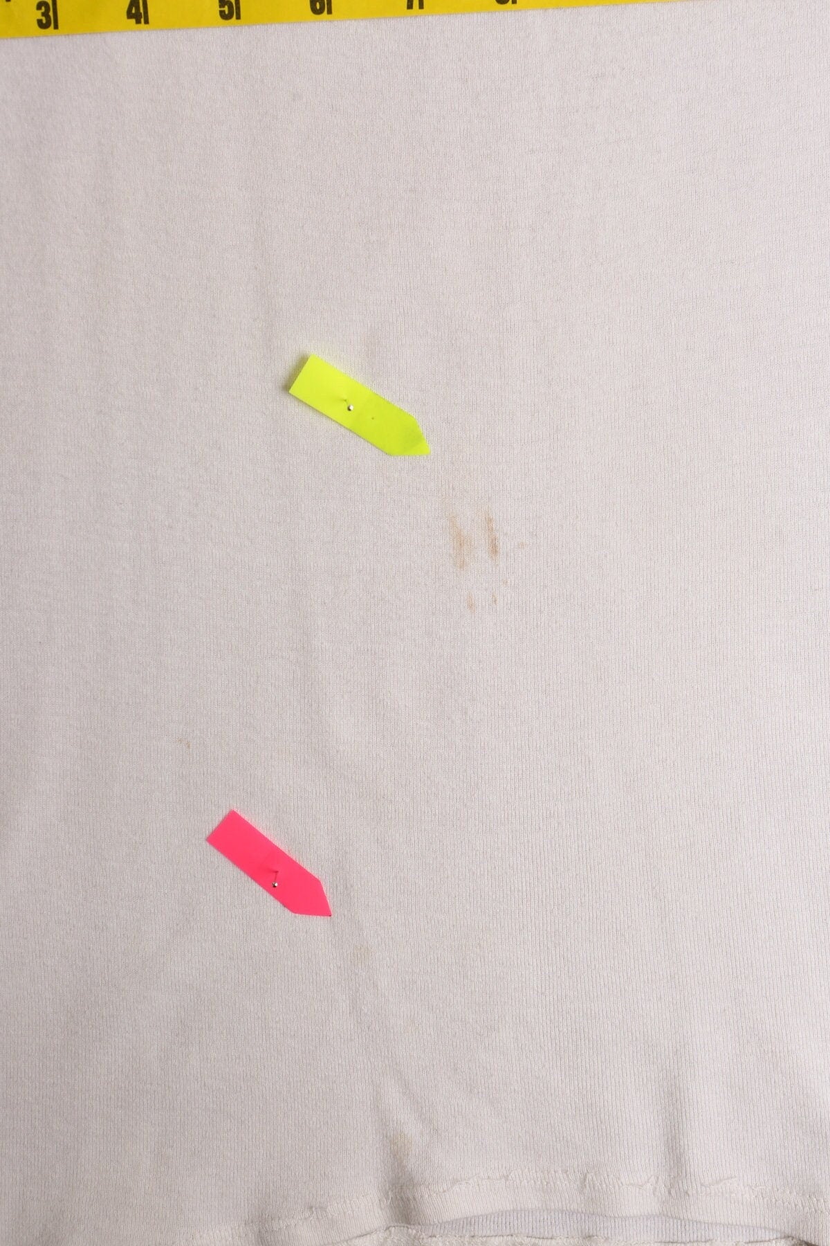 Vintage sports jersey white red 1 jewish shirt 80's 90's mas 46