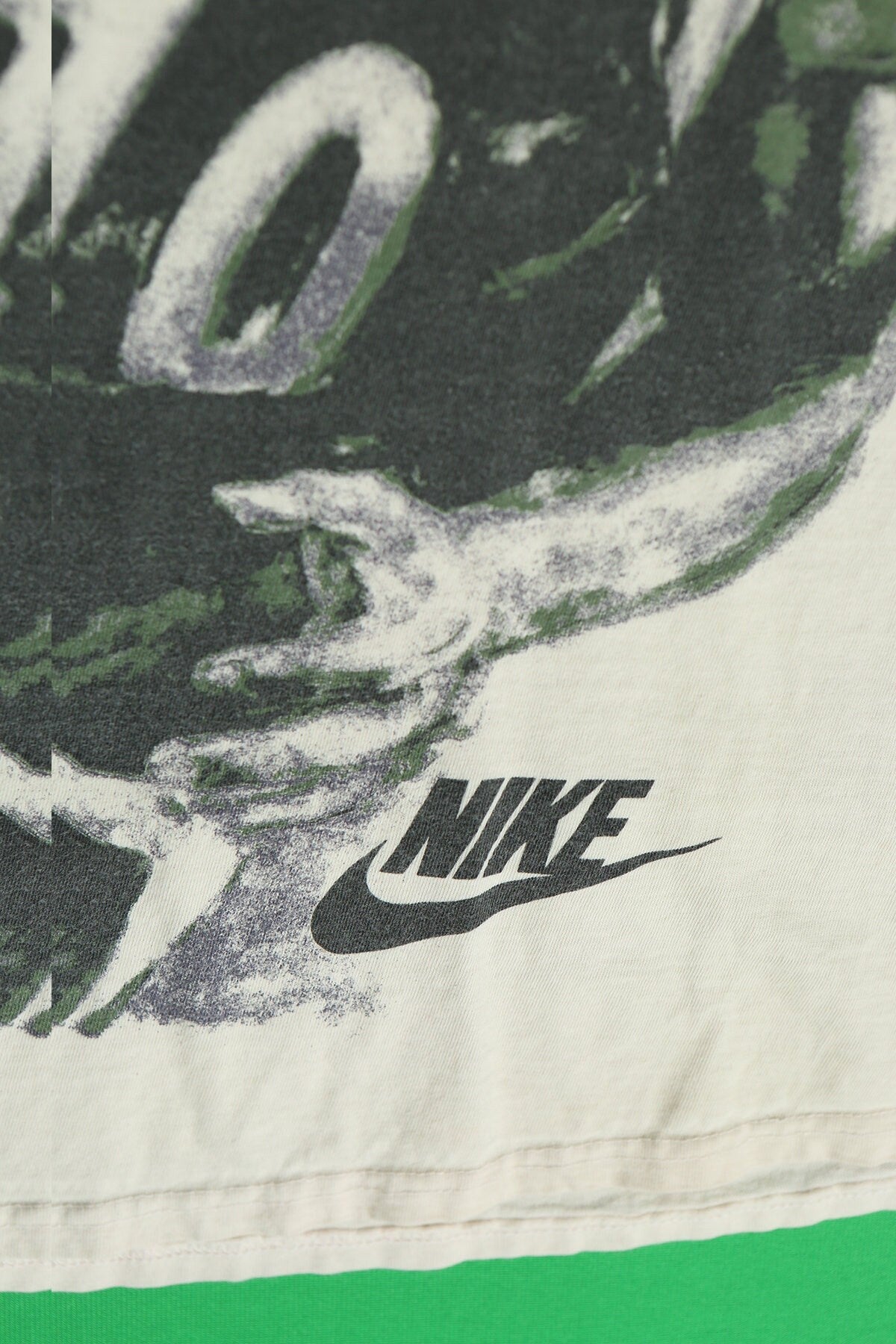 Nike vintage t-shirt white basketball michael jordan 10 hardway nba