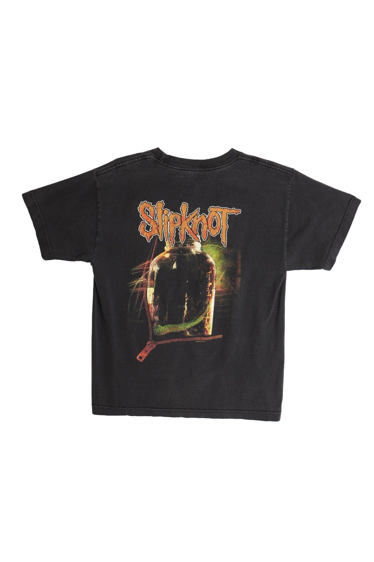 Vintage slipknot rock t-shirt black band large