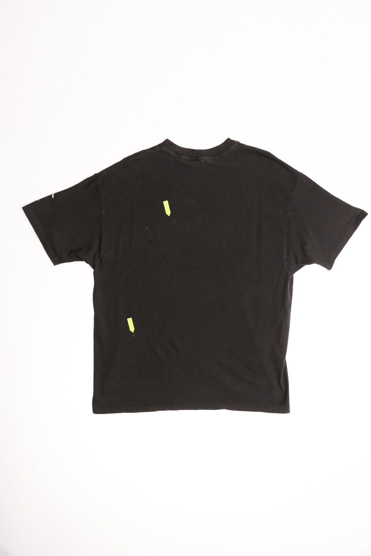 Vintage albert einstein space stars black shirt