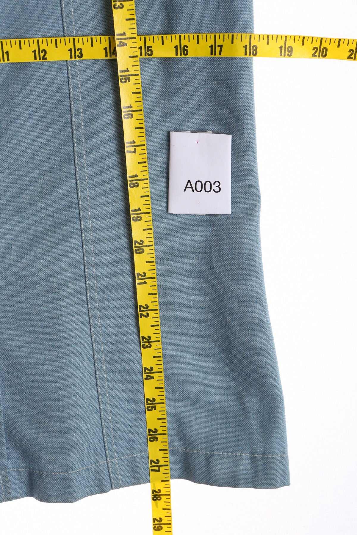 70's Men Lee Blue Casual Shirt