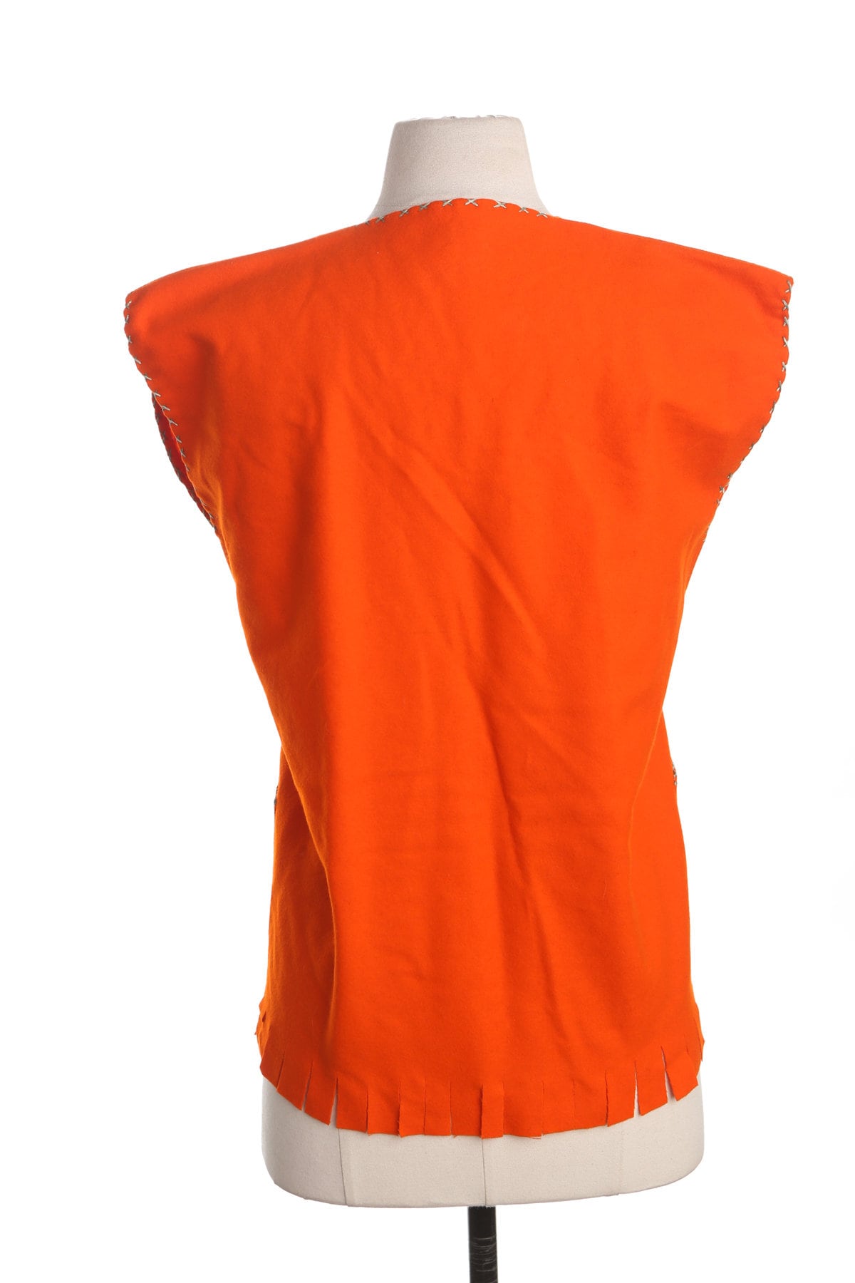 Vintage Embroidered Floral Vest