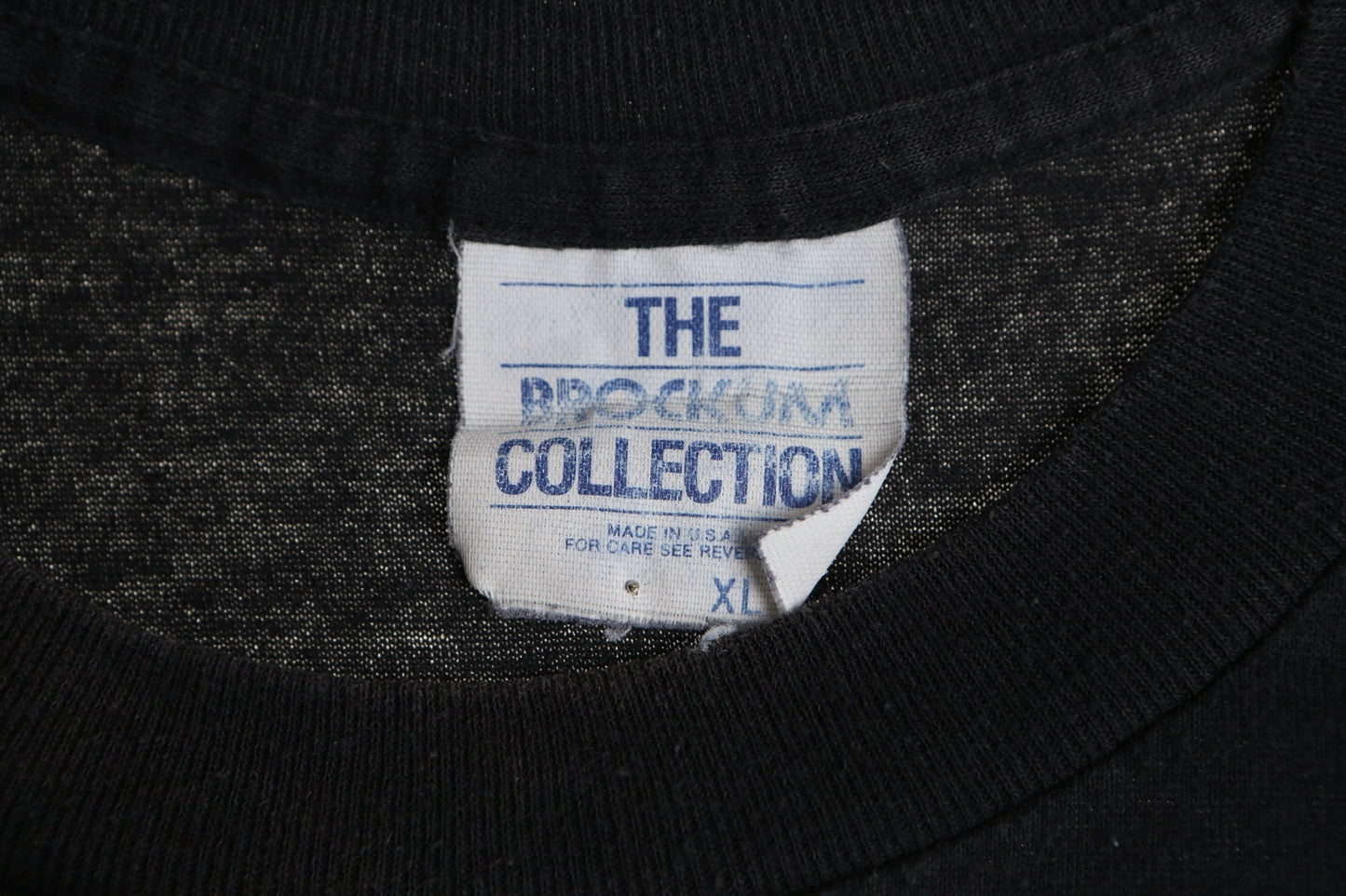 Xl pink floyd vintage shirt t-shirt 1989 tour black rock europe