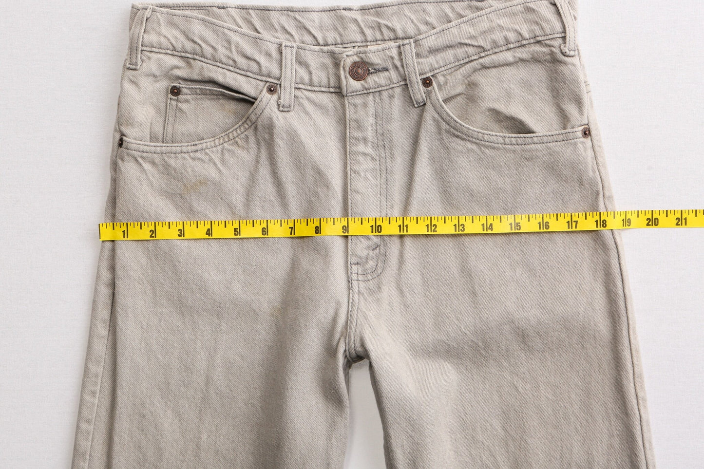 Vintage levi's jeans denim pants waist 38 off white