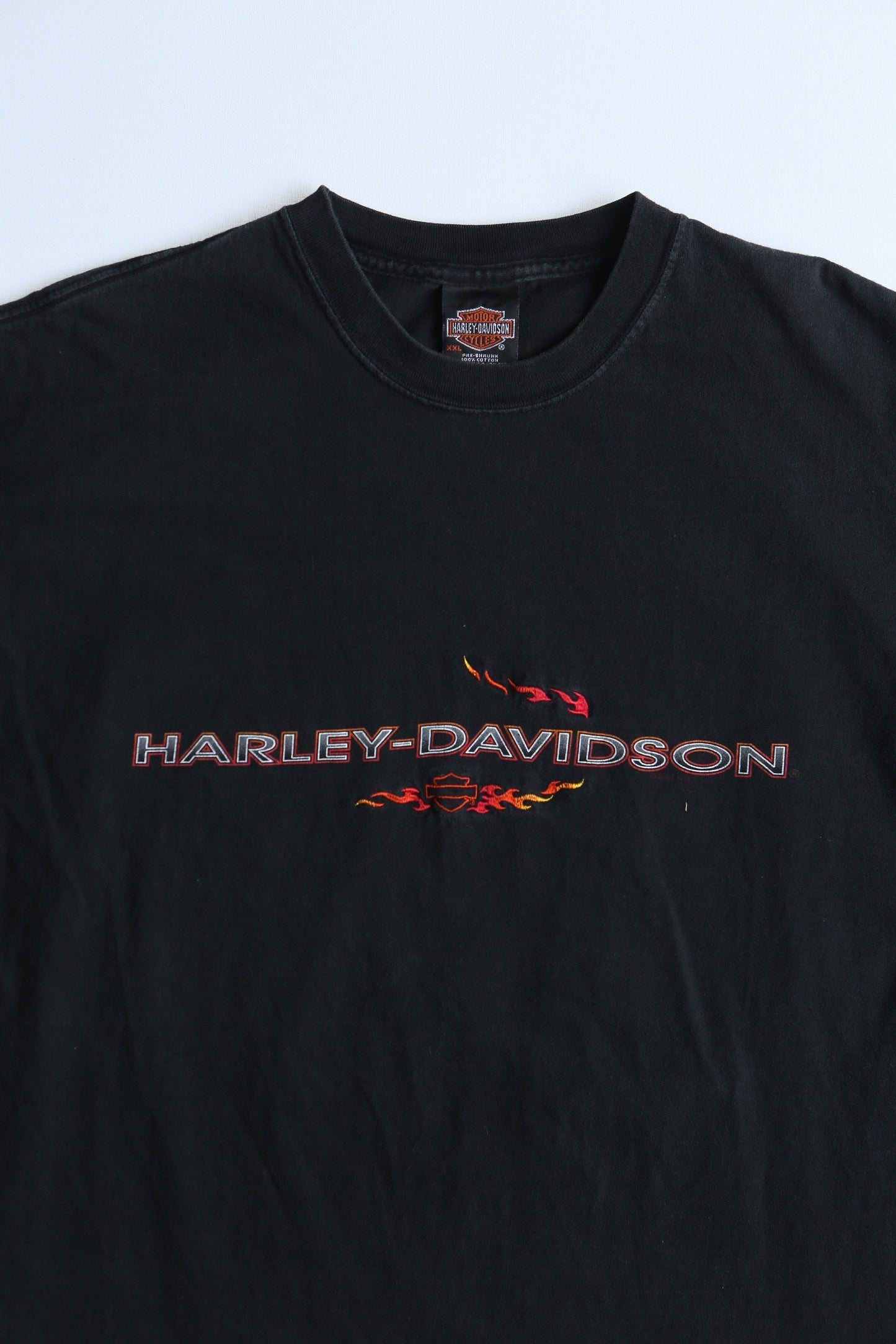 Xxl casper gillette wyoming vintage harley davidson t-shirt motorcycles biker