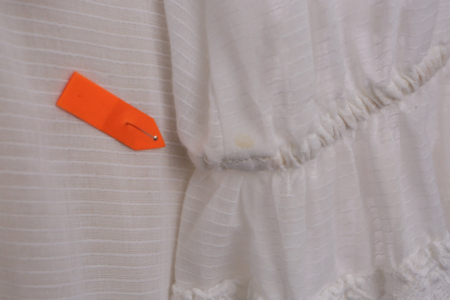 Vintage Women White Prairie Long Sleeve Summer Dress