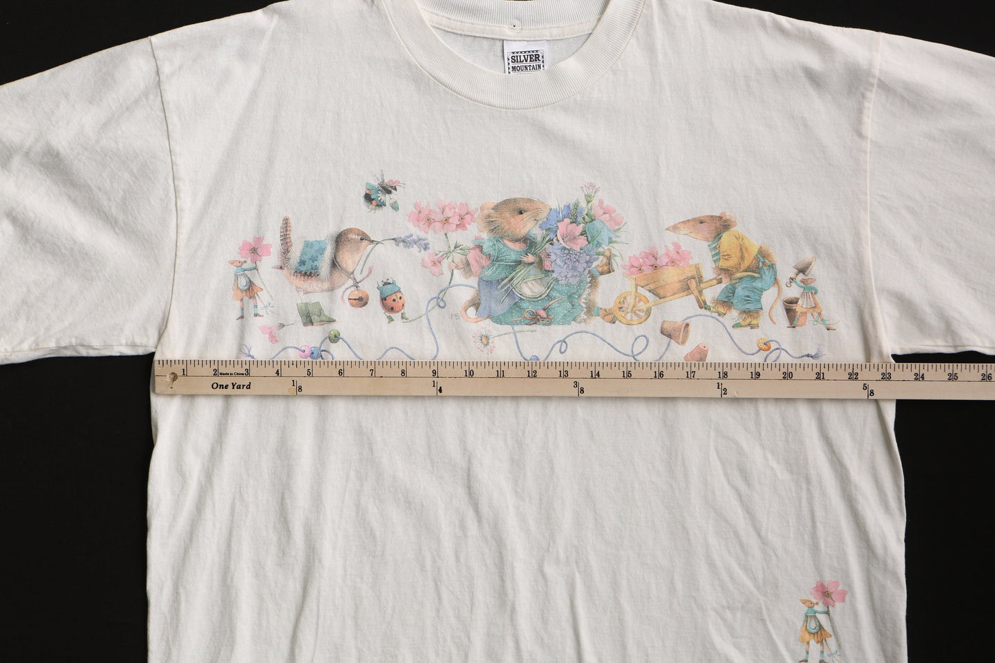 Vintage graphic t-shirt mouses flowers farm animals 90's y2k t-シャツ シャツ
