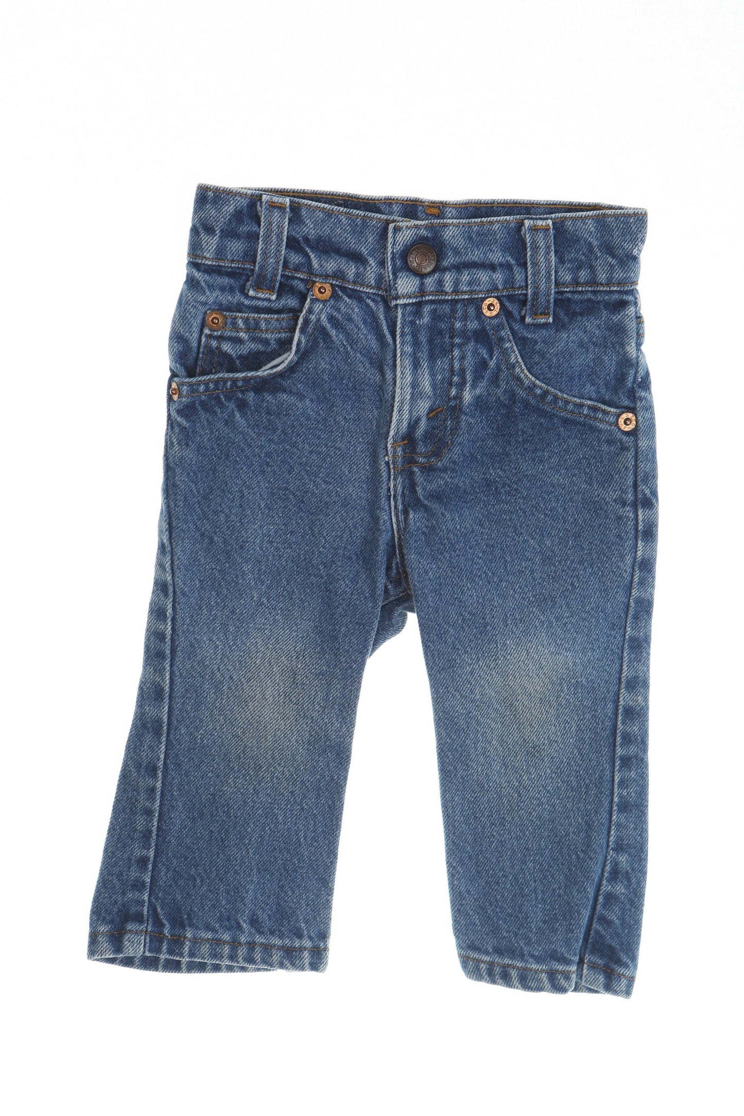 Vintage kids levi's jeans blue 90's denim pants made in usa 219