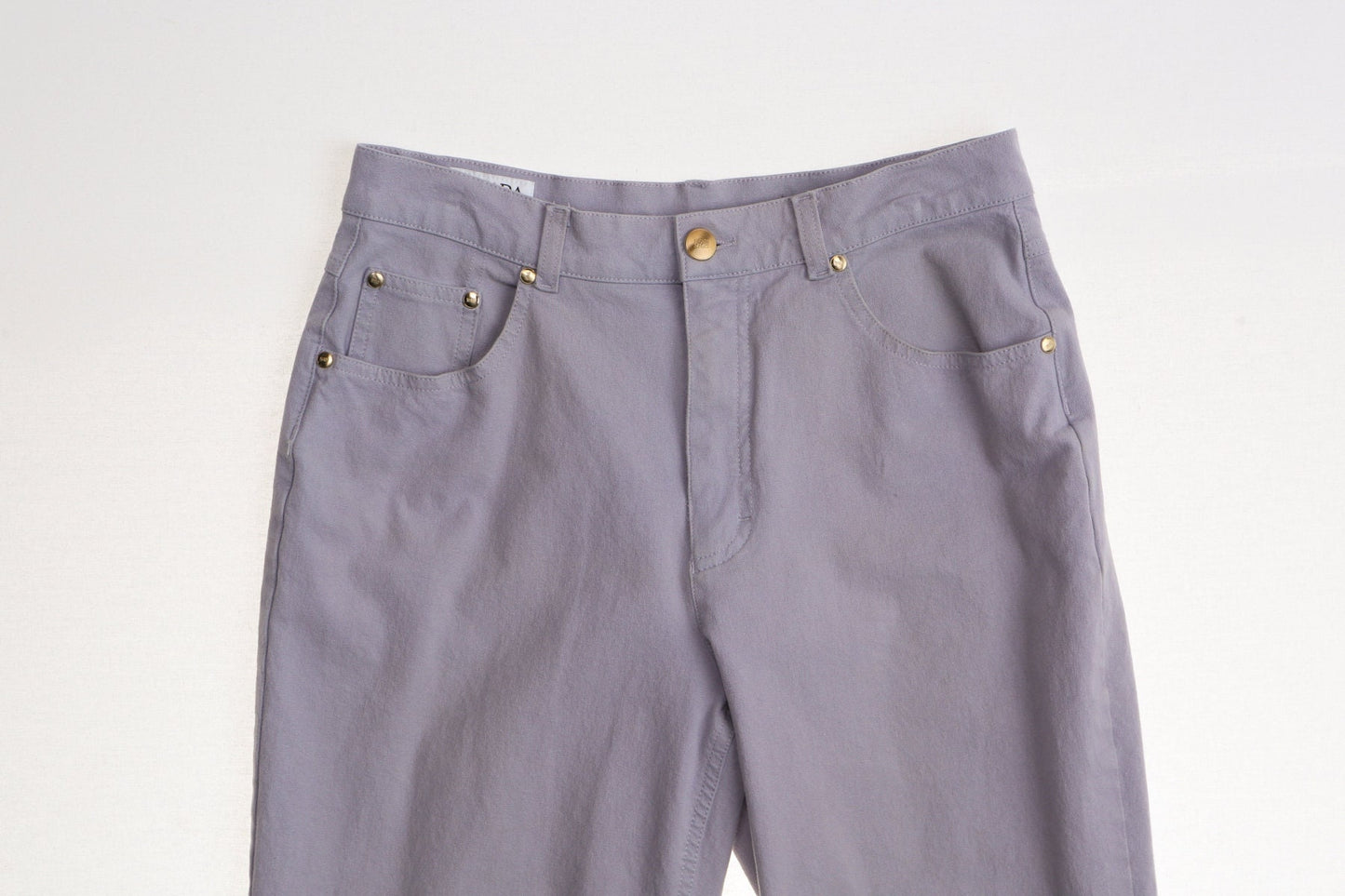 Women high waist pants casual y2k purple escada sport size 40
