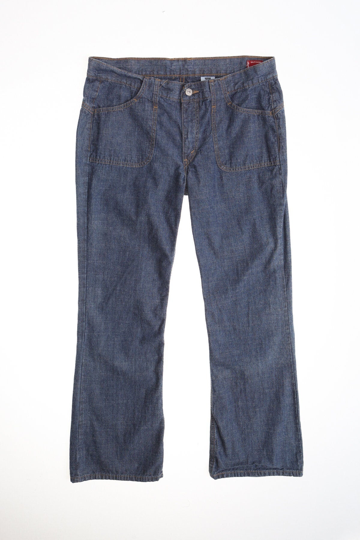Y2k pants women bell bottom cotton 12 m levi's girls