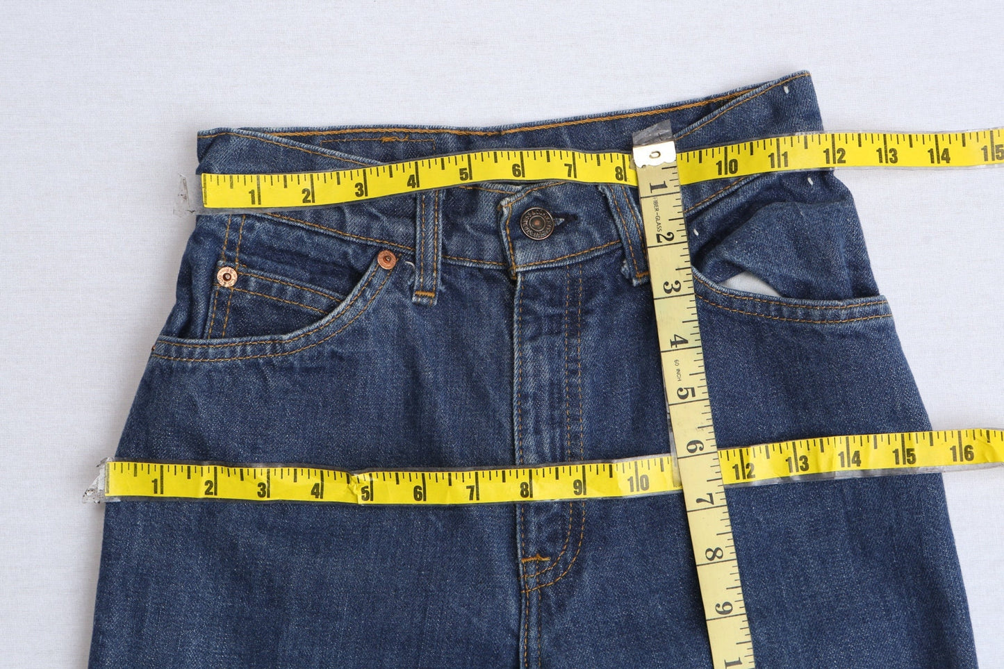 Vintage levi's 70's denim pants orange tab jeans women bell bottom 26048 0214 san francisco made in usa