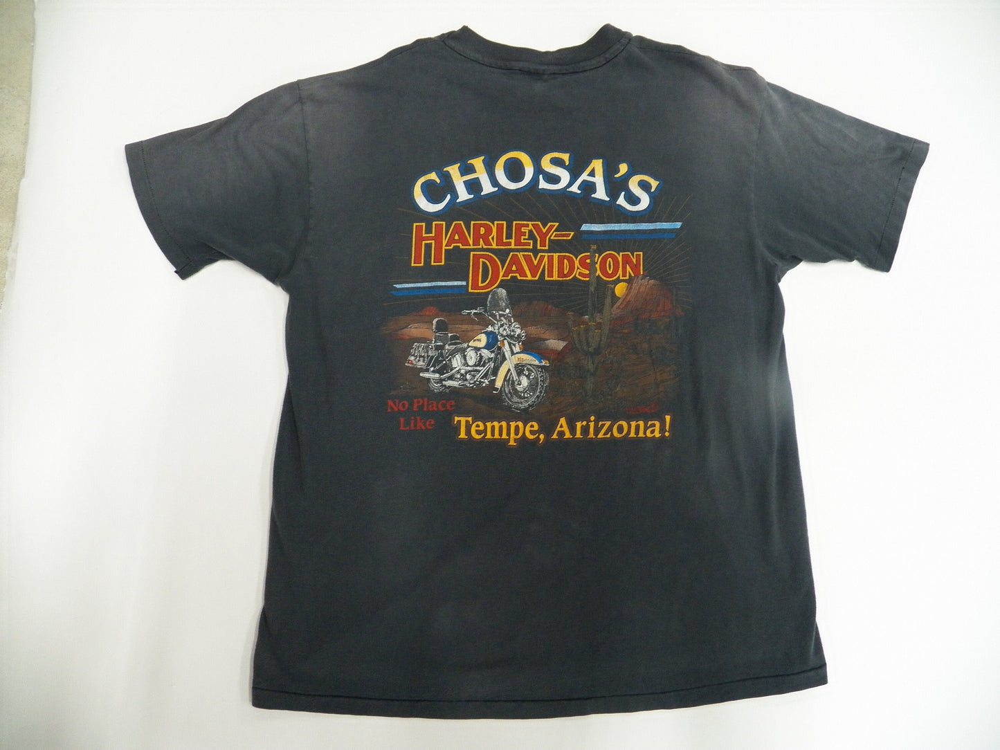 Harley davidson tempe arizona black chosa's hanes beffy label made in usa